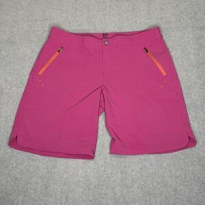 Title Nine Rogue 9" Shorts Bright Pink Color Size 4 UPF 50+ Quick Dry Swim